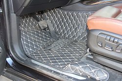 Инфинити QX-56  3D кожа Черный, цвет Черный
